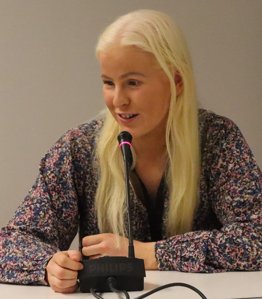 Silje Solvang er leder i Norges Blindeforbunds ungdom